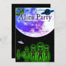 Recherche de alien drôle invitations Aliens