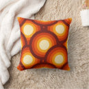 Recherche de cercles concentriques coussins Abstrait