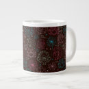 Recherche de paon vintage tasses Abstrait