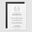 Recherche de magnetique invitations Monogramme