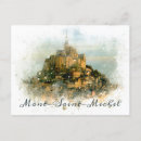 Recherche de mont saint michel cartes postales Île