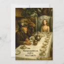 Recherche de chapelier fou invitations Vintage