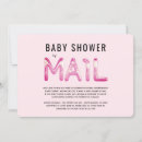 Zoek naar mail baby shower invitations Ballon