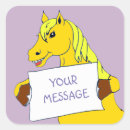 Recherche de dessin de cheval autocollants Poney