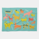 Recherche de chiens mignons cuisine linges Illustration