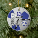 Recherche de ballon de football ornements Bleu