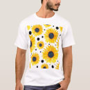 Recherche de fleur jaune tshirts Vintage