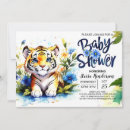 Recherche de tiger baby shower invitations Safari