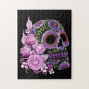 Recherche de crâne sucre puzzles Squelette