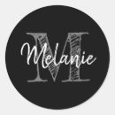 Recherche de style vintage autocollants Noir et blanc