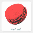 Zoek naar macaron stickers Rood