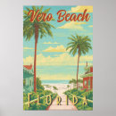 Recherche de vintage palm posters Plage de palmiers