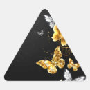 Recherche de triangles autocollants Noir