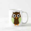 Recherche de hibou lunatique tasses Hiboux