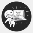 Recherche de apprendre autocollants Étudiant