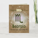 Zoek naar schorpioen ontwerp kaarten Zodiumteken