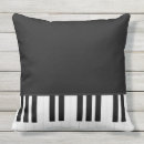 Recherche de musique piano coussins Moderne