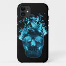 Recherche de feu de crâne iphone coques Flammes