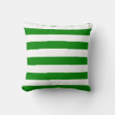 Recherche de rayures vertes coussins Motif