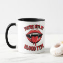 Recherche de lèvres de vampire tasses Rouge