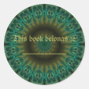 Recherche de mandala vert autocollants Sarcelle