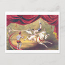 Recherche de clown de cirque posters cartes postales Cheval