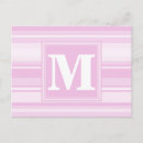 Recherche de monogramme cartes postales Rose