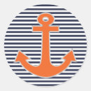 Recherche de symbole marin autocollants Ancre