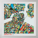 Recherche de cartes des etats unis posters Boston