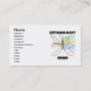 Recherche de entomologie cartes visite Entomologiste