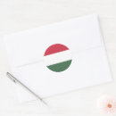 Recherche de drapeau de la hongrie autocollants Médian