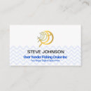 Recherche de poissons visite cartes visite Poissonnier