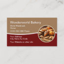 Recherche de magasin de boulangerie cartes visite Simple