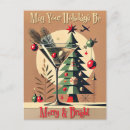 Recherche de noël arbre cartes postales Milieu du siècle