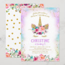 Recherche de partie magique invitations Visage de licorne