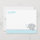 Recherche de éléphant bleu vœux cartes Baby shower