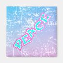 Recherche de guerre et paix magnets Hippie