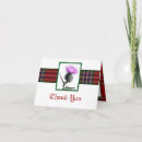 Recherche de chardon écossais vœux cartes Tartan