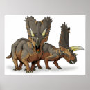 Recherche de dinosaure enfants posters Crétacé