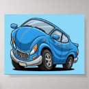 Zoek naar cartoon auto posters Voertuig