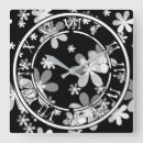 Recherche de gris gris blanc noir horloges Simple