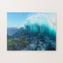 Recherche de tsunami puzzles Océan