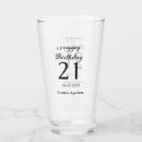 Recherche de anniversaire verres bouteilles Minimaliste