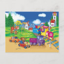 Recherche de locomotives cartes postales Pour enfants