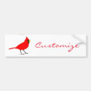 Recherche de oiseau rouge voiture autocollants Cardinal
