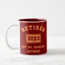 Recherche de retraite humoristique tasses Humour