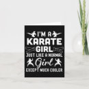 Zoek naar karate vrouw kaarten Vechtkunsten