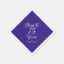 Zoek naar 75 servetten 75e verjaardag