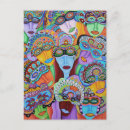 Recherche de masque de mardi gras cartes postales Masques