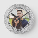 Recherche de blanc brillant horloges Parties scintillant